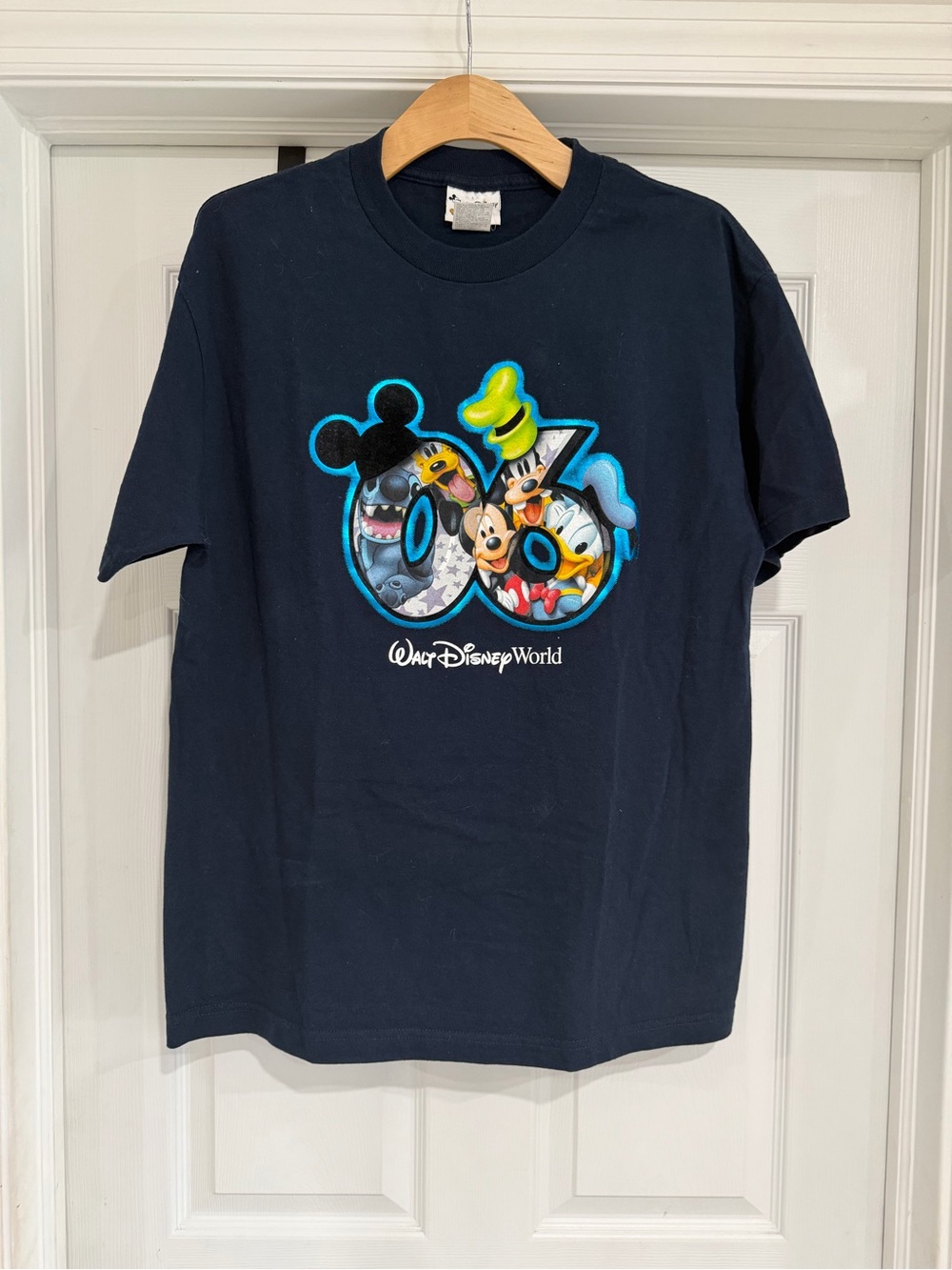 Disney Navy 2006 Character Graphic Tee